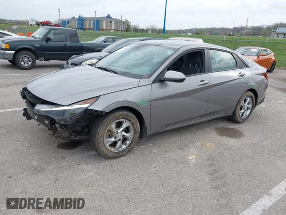 2023 Hyundai Elantra SE with VIN KMHLL4AG7PU541522, listed as a IAAI auction lot 41942508 with 42,534 mi miles and . Bid and sale history available at DreamBid. Image 18.