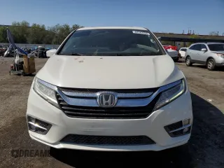 2019 Honda Odyssey Elite with VIN 5FNRL6H95KB041703, listed as a Copart auction lot 63347465 with 77,829 mi miles and Salvage title. Bid and sale history available at DreamBid. Image 5.