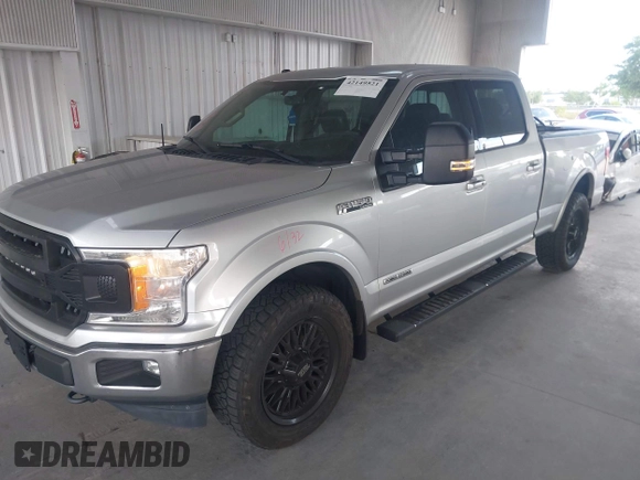 2018 Ford F-150 XL with VIN 1FTFW1E14JFE70076, listed as a IAAI auction lot 42149521 with 54,113 mi miles and . Bid and sale history available at DreamBid. Image 18.