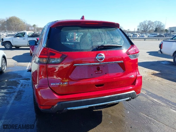 2017 Nissan Rogue SV with VIN 5N1AT2MV6HC818304, listed as a IAAI auction lot 41828215 with 66,818 mi miles. Bid and sale history available at carsss.com. Image 16.