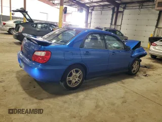 2004 Subaru Impreza Sedan (Natl) WRX with VIN JF1GD29674H517556, listed as a Copart auction lot 86747844 with 77,595 mi miles and Salvage Title. Bid and sale history available at carsss.com. Image 3.