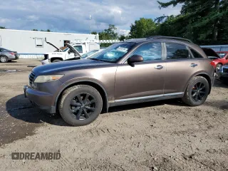 2008 Infiniti FX with VIN JNRAS08W08X205439, listed as a Copart auction lot 68910754 with 198,007 mi miles and Salvage Title. Bid and sale history available at carsss.com. Image 1.