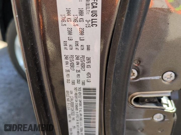 2015 Jeep Patriot Sport with VIN 1C4NJRBB8FD347633, listed as a Copart auction lot 51909675 with 103,296 mi miles and Salvage Title. Bid and sale history available at carsss.com. Image 13.