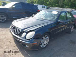 2003 Mercedes-Benz E 500 with VIN WDBUF70JX3A134108, listed as a IAAI auction lot 42123309 with 274,545 mi miles and . Bid and sale history available at DreamBid. Image 2.