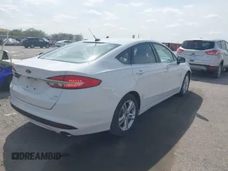 2018 Ford Fusion SE with VIN 3FA6P0HD5JR224594, listed as a IAAI auction lot 41910769 with 41,119 mi miles. Bid and sale history available at carsss.com. Image 4.