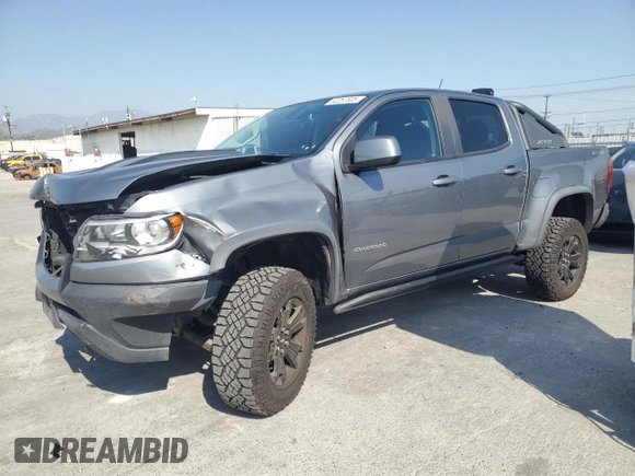 2018 Chevrolet Colorado 4WD ZR2 z VIN 1GCGTEEN6J1196917, wystawiony jako Copart lot #52257535 z przebiegiem 52 299 mil mil oraz Szkoda całkowita • Salvage title. Historia ofert i sprzedaży dostępna na DreamBid. Obrazek 1.