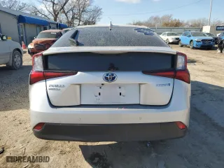 2022 Toyota Prius LE with VIN JTDL9MFU4N3034792, listed as a Copart auction lot 83375114 with 46,520 mi miles and Salvage Title. Bid and sale history available at carsss.com. Image 6.
