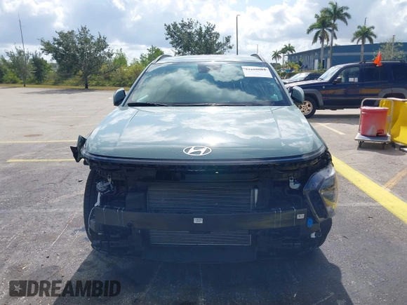 2025 Hyundai Kona SEL with VIN KM8HB3AB5SU248072, listed as a IAAI auction lot 42168082 with 5,696 mi miles and . Bid and sale history available at carsss.com. Image 12.