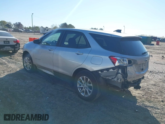 2021 Chevrolet Equinox LS with VIN 3GNAXHEV5MS178933, listed as a IAAI auction lot 41866695 with 50,000 mi miles and . Bid and sale history available at DreamBid. Image 3.