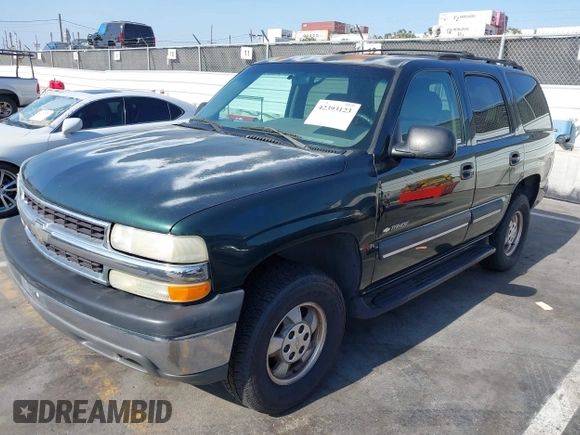 2002 Chevrolet Tahoe LS with VIN 1GNEC13V12R166916, listed as a IAAI auction lot 42393123 with 228,687 mi miles and . Bid and sale history available at DreamBid. Image 2.
