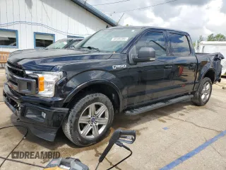 2018 Ford F-150 XL with VIN 1FTEW1E53JFC68277, listed as a Copart auction lot 58580385 with 47,373 mi miles and Salvage title. Bid and sale history available at DreamBid. Image 1.