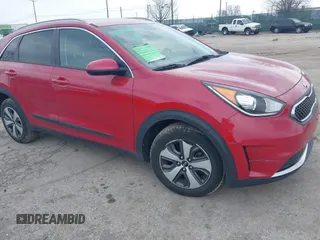 2017 Kia Niro LX with VIN KNDCB3LC2H5041825, listed as a IAAI auction lot 41909747 with 1 mi miles. Bid and sale history available at carsss.com. Image 1.