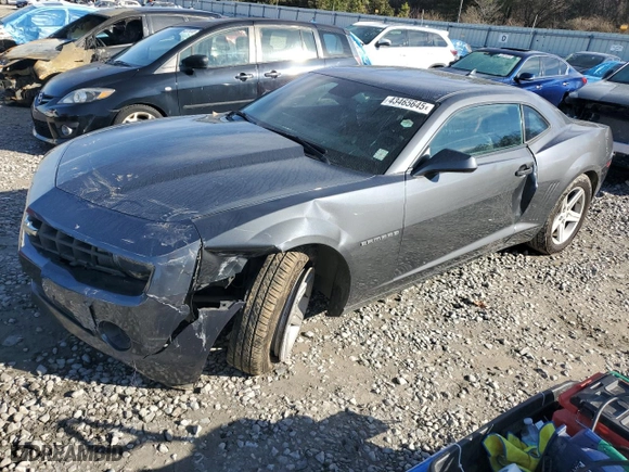 2010 Chevrolet Camaro LS with VIN 2G1FA1EV0A9205710, listed as a Copart auction lot 43465645 with 0 mi miles and Salvage Title. Bid and sale history available at carsss.com. Image 1.