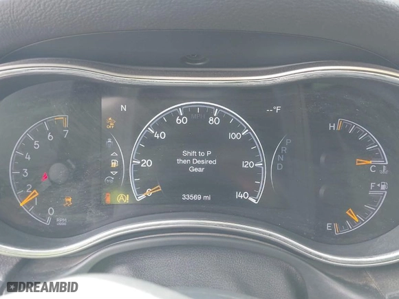 2019 Jeep Grand Cherokee Limited with VIN 1C4RJFBG8KC786522, listed as a IAAI auction lot 41481426 with 33,569 mi miles. Bid and sale history available at carsss.com. Image 7.