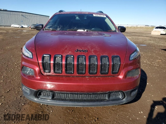 2017 Jeep Cherokee Altitude with VIN 1C4PJMAS4HW533030, listed as a Copart auction lot 76610214 with 213,554 mi miles and Clean title. Bid and sale history available at DreamBid. Image 5.