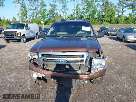 2011 Ford Expedition Max XLT with VIN 1FMJK1H53BEF08355, listed as a IAAI auction lot 42258283 with 193,455 mi miles and . Bid and sale history available at DreamBid. Image 12.