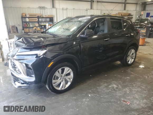 2025 Buick Encore GX Preferred with VIN KL4AMCSL2SB153126, listed as a Copart auction lot 54729845 with 8,184 mi miles and Clean title. Bid and sale history available at DreamBid. Image 1.