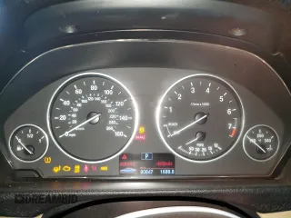 2013 BMW 3 Series 320i with VIN WBA3B1C50DK129657, listed as a Copart auction lot 83381934 with 80,847 mi miles and Salvage Title. Bid and sale history available at carsss.com. Image 9.