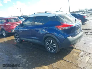 2018 Nissan Kicks SV with VIN 3N1CP5CU8JL518157, listed as a IAAI auction lot 41673778 with 60,854 mi miles. Bid and sale history available at carsss.com. Image 3.