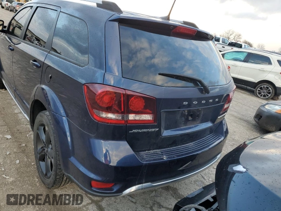 2019 Dodge Journey Crossroad with VIN 3C4PDCGB6KT708223, listed as a Copart auction lot 84447404 with 113,197 mi miles and Salvage Title. Bid and sale history available at DreamBid. Image 6.