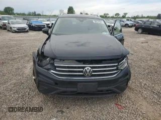 2022 Volkswagen Tiguan SE with VIN 3VV2B7AX4NM152179, listed as a Copart auction lot 58522255 with 44,773 mi miles and Salvage title. Bid and sale history available at DreamBid. Image 5.