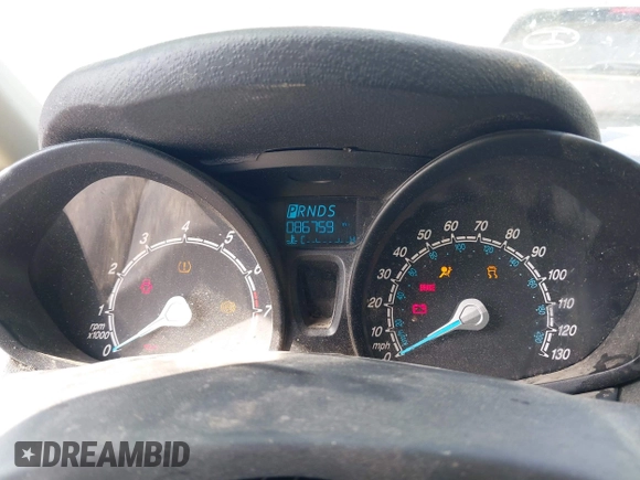 2018 Ford Fiesta S with VIN 3FADP4AJ8JM124873, listed as a IAAI auction lot 41833956 with 86,759 mi miles and . Bid and sale history available at DreamBid. Image 7.