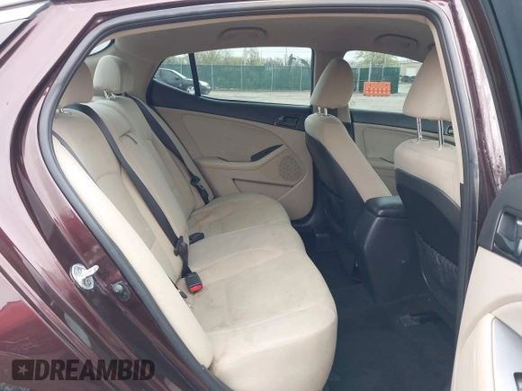 2015 Kia Optima LX with VIN 5XXGM4A75FG430460, listed as a IAAI auction lot 41947052 with 168,303 mi miles and . Bid and sale history available at DreamBid. Image 8.