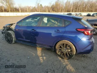 2024 Subaru Impreza RS with VIN JF1GUHJC0R8340375, listed as a Copart auction lot 78351804 with 9,853 mi miles and Salvage Title. Bid and sale history available at carsss.com. Image 2.