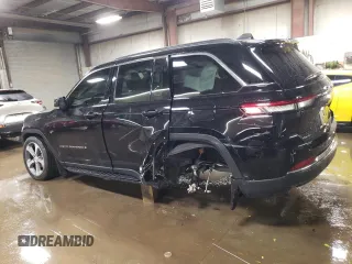 2023 Jeep Grand Cherokee Limited z VIN 1C4RJHBGXPC531874, wystawiony jako Copart lot #49429995 z przebiegiem 22 519 mil mil oraz Szkoda całkowita • Salvage title. Historia ofert i sprzedaży dostępna na DreamBid. Obrazek 2.