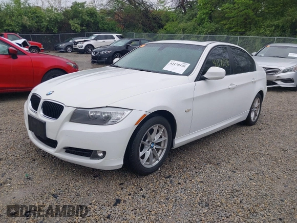 2010 BMW 3 Series 328i with VIN WBAPH7G59ANM52662, listed as a IAAI auction lot 42170338 with 163,648 mi miles and . Bid and sale history available at carsss.com. Image 19.