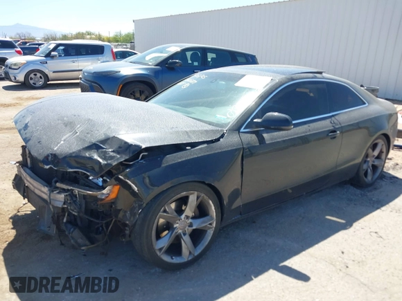 2012 Audi A5 Premium Plus with VIN WAULFAFR6CA023432, listed as a IAAI auction lot 42136688 with Not provided miles and . Bid and sale history available at DreamBid. Image 2.