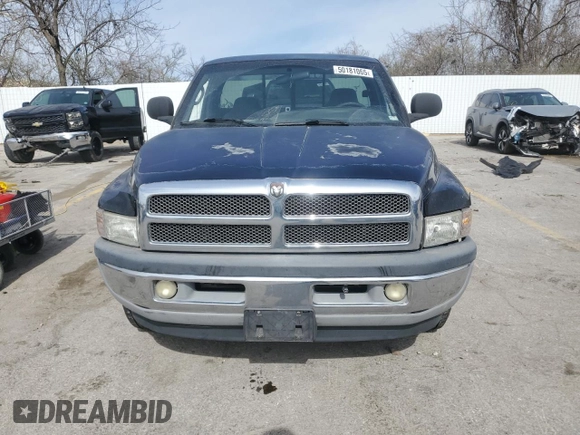 2001 Dodge 1500 with VIN 1B7HC16Y91S210602, listed as a Copart auction lot 50181065 with 188,173 mi miles and Salvage title. Bid and sale history available at DreamBid. Image 5.