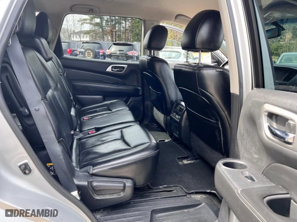 2015 Nissan Pathfinder Platinum with VIN 5N1AR2MMXFC627519, listed as a Copart auction lot 50955015 with 176,646 mi miles and Clean Title. Bid and sale history available at carsss.com. Image 6.