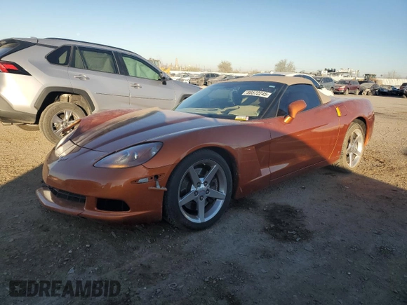 2007 Chevrolet Corvette z VIN 1G1YY36U375110988, wystawiony jako Copart lot #88572245 z przebiegiem 35 767 mil mil oraz Szkoda całkowita • Salvage title. Historia ofert i sprzedaży dostępna na DreamBid. Obrazek 1.