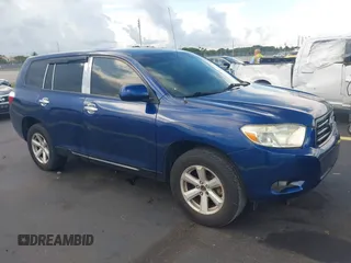 2008 Toyota Highlander with VIN JTEES41A782050534, listed as a IAAI auction lot 42590702 with 335,111 mi miles and . Bid and sale history available at DreamBid. Image 1.