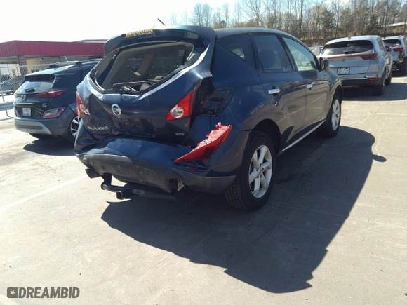 2010 Nissan Murano LE with VIN JN8AZ1MW0AW101671, listed as a IAAI auction lot 41859535 with 188,783 mi miles. Bid and sale history available at carsss.com. Image 4.