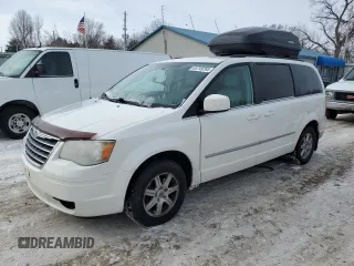 2010 Chrysler Town & Country Touring Plus with VIN 2A4RR8DX7AR387442, listed as a Copart auction lot 45749785 with 144,839 mi miles and Salvage Title. Bid and sale history available at carsss.com. Image 1.