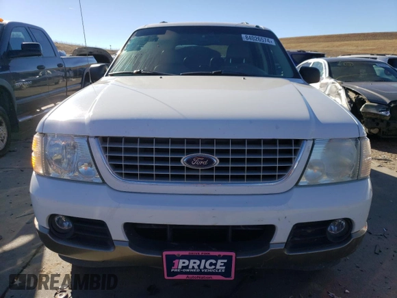 2002 Ford Explorer Eddie Bauer z VIN 1FMZU74E02ZA74457, wystawiony jako Copart lot #84026574 z przebiegiem 165 534 mil mil oraz Czysty tytuł • Clean title. Historia ofert i sprzedaży dostępna na DreamBid. Obrazek 5.