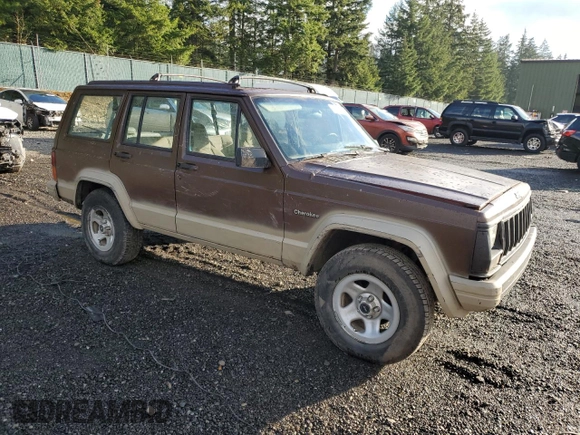 1996 Jeep Cherokee Sport with VIN 1J4FJ68SXTL269085, listed as a Copart auction lot 89119215 with 254,679 mi miles and Clean Title. Bid and sale history available at carsss.com. Image 4.