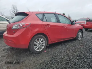 2013 Mazda 3 i Touring with VIN JM1BL1L7XD1719352, listed as a Copart auction lot 49727495 with 35,337 mi miles and Salvage Title. Bid and sale history available at DreamBid. Image 3.