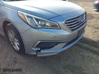 2017 Hyundai Sonata SE with VIN 5NPE24AF8HH491118, listed as a IAAI auction lot 41608850 with 165,249 mi miles. Bid and sale history available at carsss.com. Image 6.