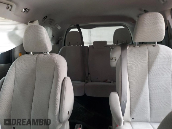2011 Toyota Sienna LE AAS with VIN 5TDKK3DC4BS127181, listed as a Copart auction lot 59015195 with 170,677 mi miles and Salvage title. Bid and sale history available at DreamBid. Image 10.