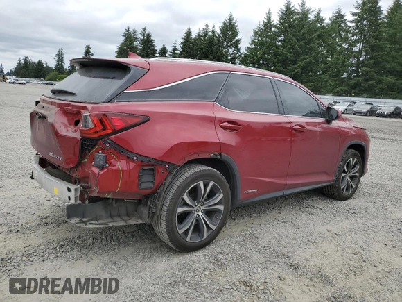 2018 Lexus RX 450hL Premium with VIN JTJDGKCA5J2002701, listed as a Copart auction lot 60258935 with 73,437 mi miles and Salvage title. Bid and sale history available at DreamBid. Image 3.