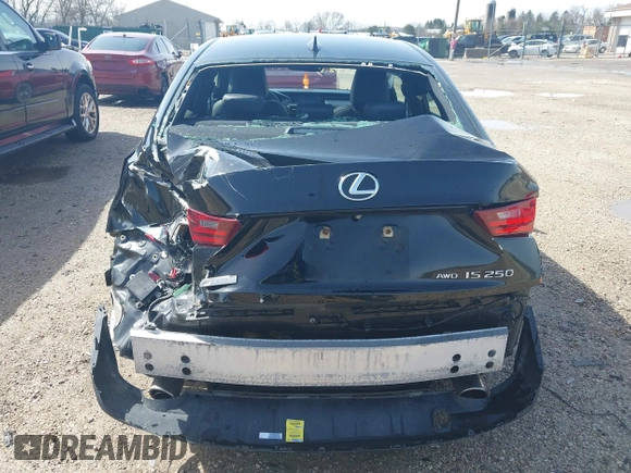 2015 Lexus IS 250 with VIN JTHCF1D22F5025957, listed as a IAAI auction lot 42059839 with 68,030 mi miles. Bid and sale history available at carsss.com. Image 16.