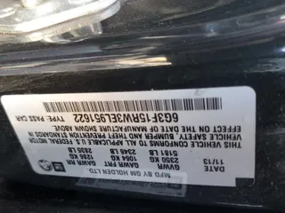 2014 Chevrolet SS z VIN 6G3F15RW3EL951622, wystawiony jako Copart lot #72397574 z przebiegiem Nie podano mil oraz Szkoda całkowita • Salvage title. Historia ofert i sprzedaży dostępna na DreamBid. Obrazek 12.