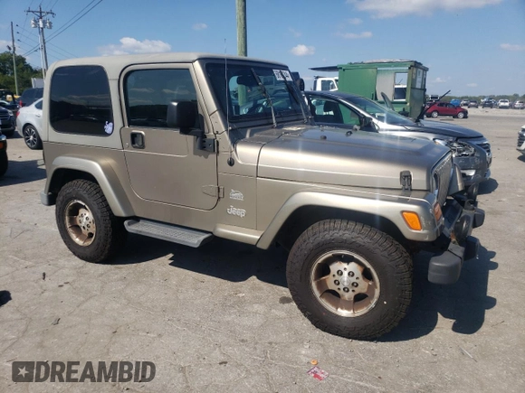 2003 Jeep Wrangler Sahara with VIN 1J4FA59S23P303845, listed as a Copart auction lot 68101244 with 141,753 mi miles and Clean Title. Bid and sale history available at carsss.com. Image 4.