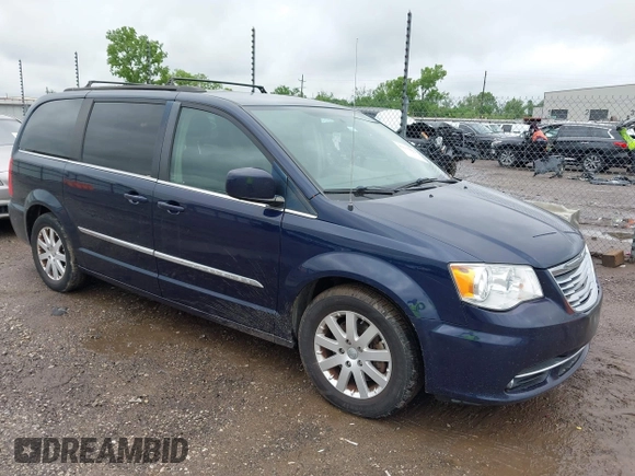 2015 Chrysler Town & Country Touring with VIN 2C4RC1BG3FR716002, listed as a IAAI auction lot 42139802 with 182,830 mi miles and . Bid and sale history available at DreamBid. Image 1.