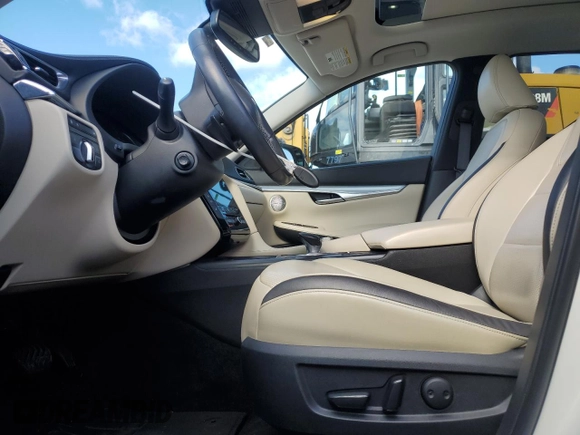2019 Infiniti QX50 Essential with VIN 3PCAJ5M38KF123407, listed as a Copart auction lot 47766485 with 54,263 mi miles and Salvage Title. Bid and sale history available at DreamBid. Image 7.
