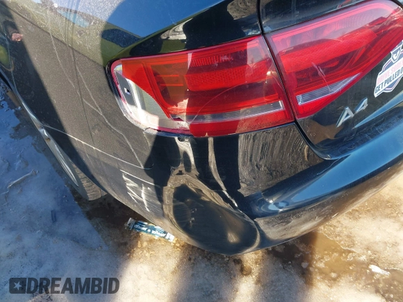 2012 Audi A4 2.0T Premium with VIN WAUAFAFL6CN009428, listed as a IAAI auction lot 41426794 with 157,131 mi miles. Bid and sale history available at carsss.com. Image 6.