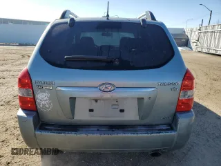 2007 Hyundai Tucson GL with VIN KM8JM72D27U549084, listed as a Copart auction lot 47891985 with 273,927 mi miles and Salvage Title. Bid and sale history available at carsss.com. Image 6.